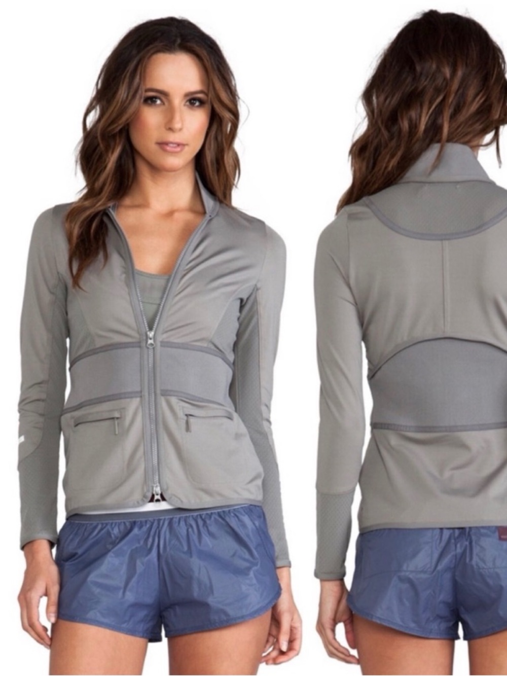 Adidas by Stella McCartney Run Performance Mid-Layer Jacket, Mystery sz. XS